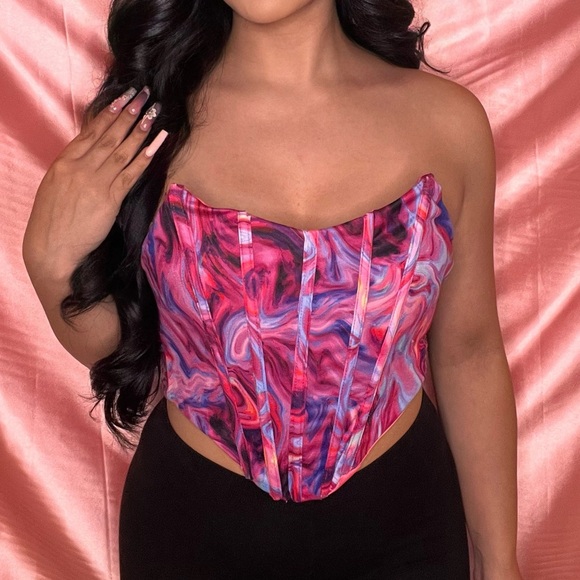 Crop Top Corset - Picture 1 of 2